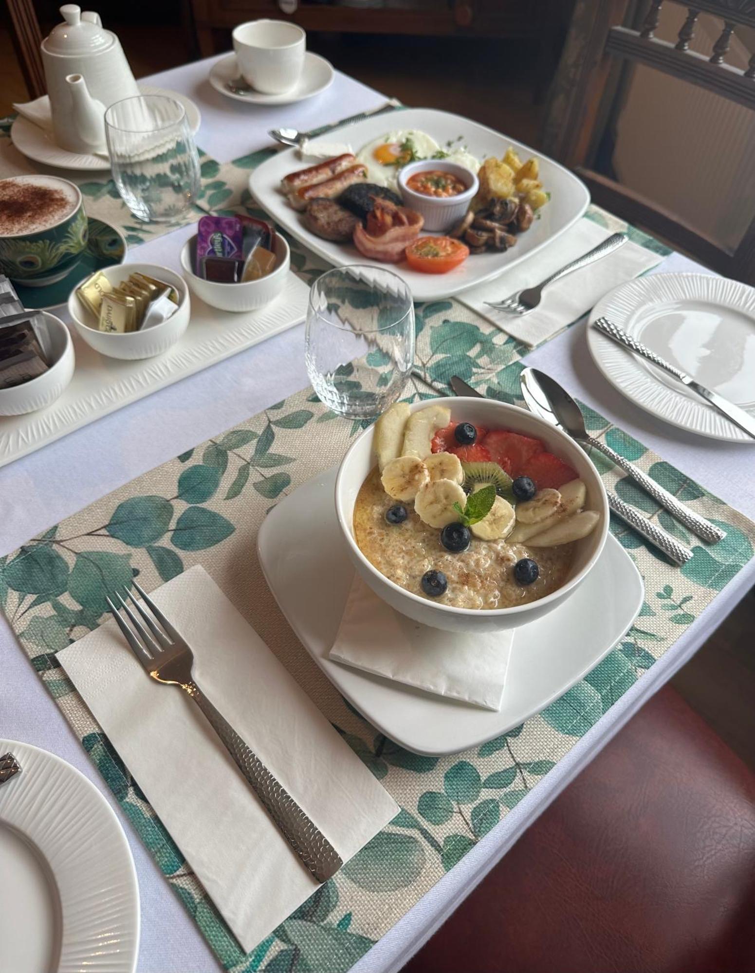 Ardawn House Bed & Breakfast Galway Exterior photo Oatmeal with fruit